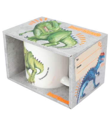 TAZA CON RELIEVE T-REX DINO WORLD