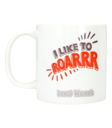 TAZA CON RELIEVE T-REX DINO WORLD