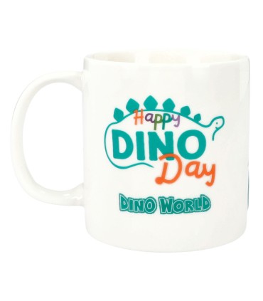 TAZA CON RELIEVE HAPPY DINO DAY DINO WORLD