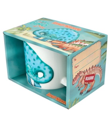 TAZA CON RELIEVE HAPPY DINO DAY DINO WORLD