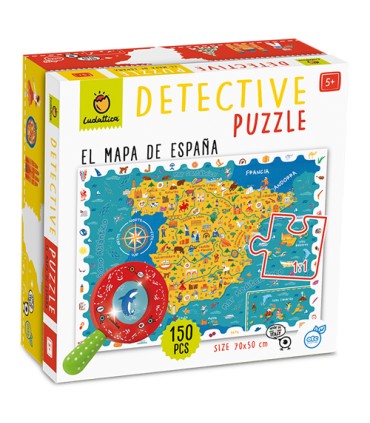 DETECTIVE PUZZLE MAPA DE ESPAÑA