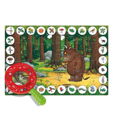 DETECTIVE PUZZLE GRUFALO EN EL BOSQUE