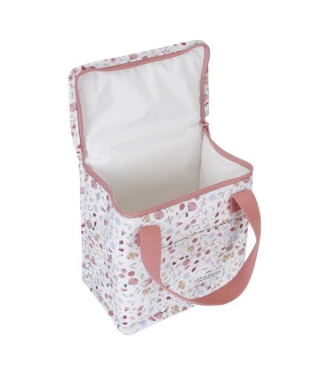 BOLSA ALMUERZO FLORES Y MARIPOSAS