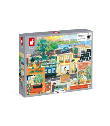 PUZLE CIUDAD VERDE 100 PZAS