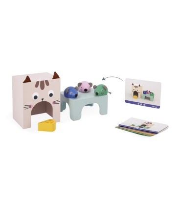 ORIENTARSE EN EL ESPACIO EL GATO Y RATONCITOS