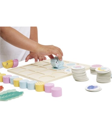 TABLERO DE DOBLE ENTRADA CARACOLES