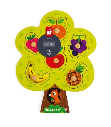 PUZLE ENCAJABLE ARBOL GOLOSO