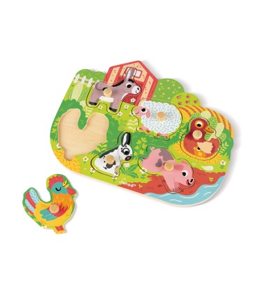 PUZLE ENCAJABLE LA GRANJA