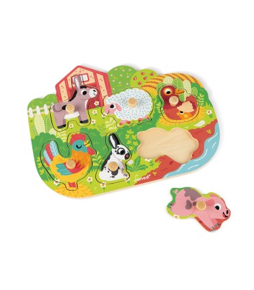 PUZLE ENCAJABLE LA GRANJA