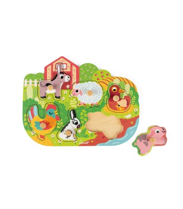 PUZLE ENCAJABLE LA GRANJA