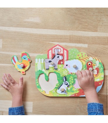 PUZLE ENCAJABLE LA GRANJA