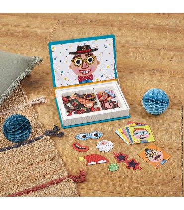 MAGNETIBOOK CRAZY FACES CHICOS