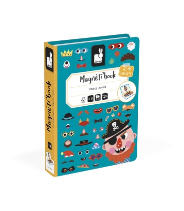 MAGNETIBOOK CRAZY FACES CHICOS