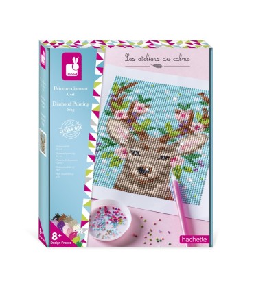 PINTURA DIAMANTES CIERVO