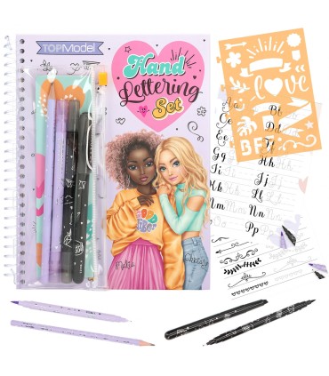 SET DE HAND LETTERING TOP MODEL