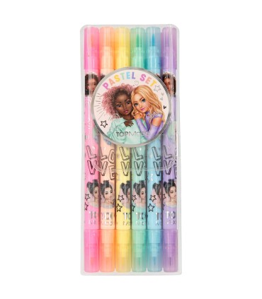 SET DE ROTULADORES PASTEL TOP MODEL