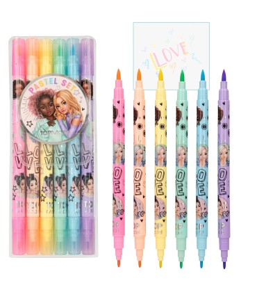 SET DE ROTULADORES PASTEL TOP MODEL