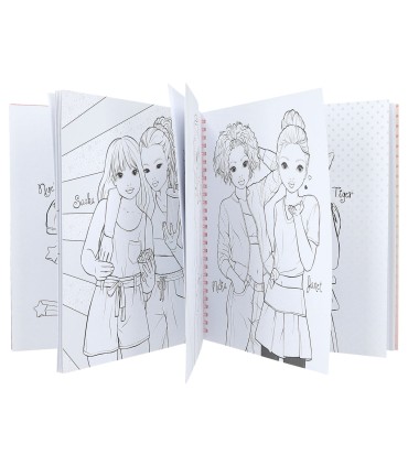 LIBRO COLOREAR CUTIE STAR TOP MODEL