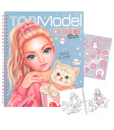 LIBRO COLOREAR CUTIE STAR TOP MODEL