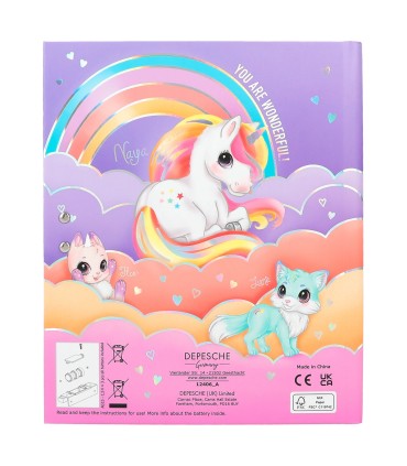 DIARIO CON CODIGO SECRETO YLVI