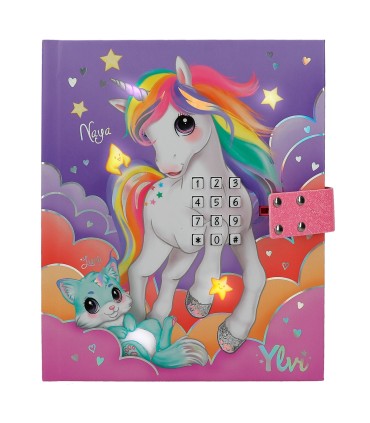 DIARIO CON CODIGO SECRETO YLVI