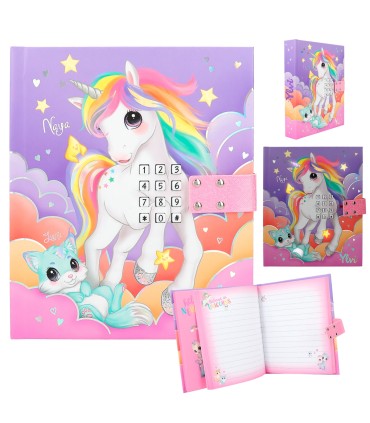 DIARIO CON CODIGO SECRETO YLVI