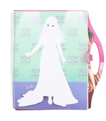 CUADERNO PARA COLOREAR TOP MODEL