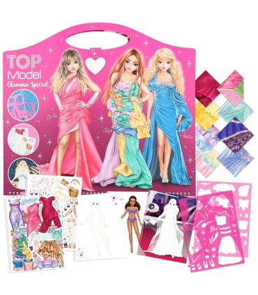 CUADERNO PARA COLOREAR TOP MODEL