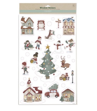MAXI PEGATINAS NAVIDAD LITTLE DUTCH