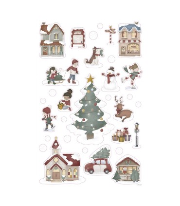 MAXI PEGATINAS NAVIDAD LITTLE DUTCH