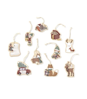 DECORACION MADERA NAVIDAD LITTLE DUTCH