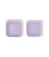 3 CAJAS ALMUERZO GLITTER LILAC