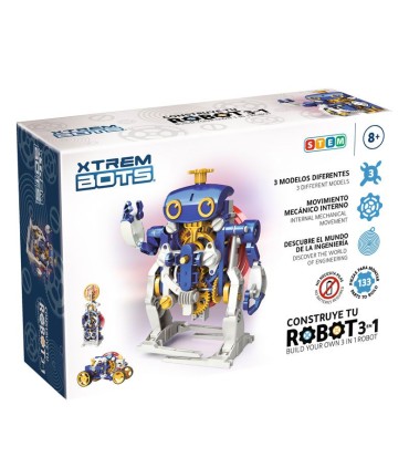 CONSTRUYE TU ROBOT 3 EN 1 WORLD BRAND