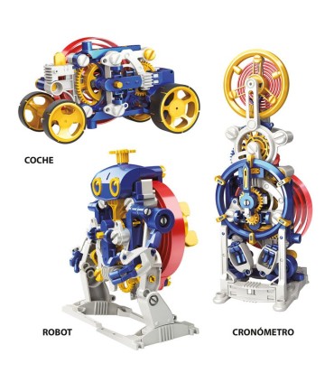 CONSTRUYE TU ROBOT 3 EN 1 WORLD BRAND