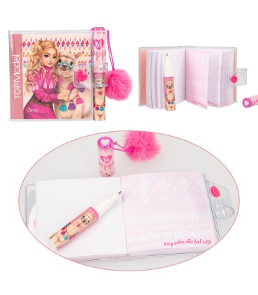 MINI BLOC DE NOTAS CON BOLI TOP MODEL