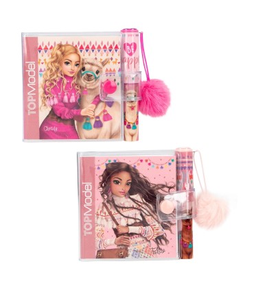 MINI BLOC DE NOTAS CON BOLI TOP MODEL