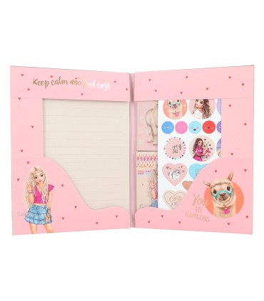 SET DE PAPEL DE CARTAS TOP MODEL