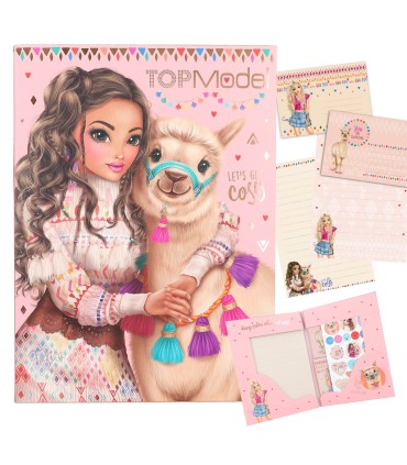 SET DE PAPEL DE CARTAS TOP MODEL