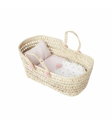 CAPAZO DE PALMA DE FLORES Y VICHY