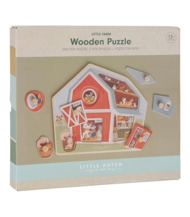 PUZLE DE MADERA LITTLE DUTCH