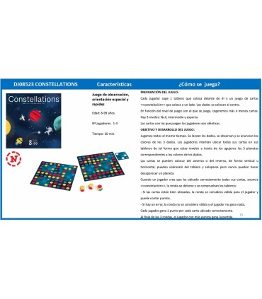 JUEGO CONSTELACIONES DJECO