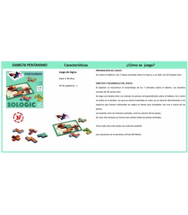 SOLOGIC PENTANIMO DJECO