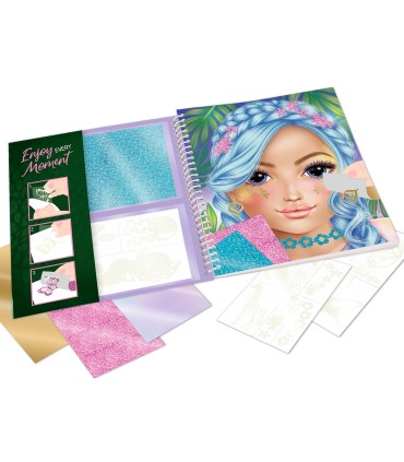 LIBRO PARA COLOREAR STICK & SHINE TOP MODEL