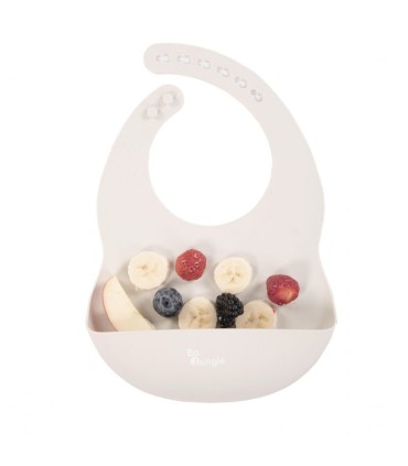 BABERO SILICONA GRIS