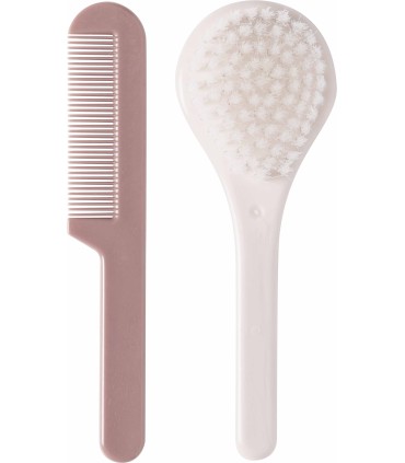 CEPILLO Y PEINE ROSA LUMA