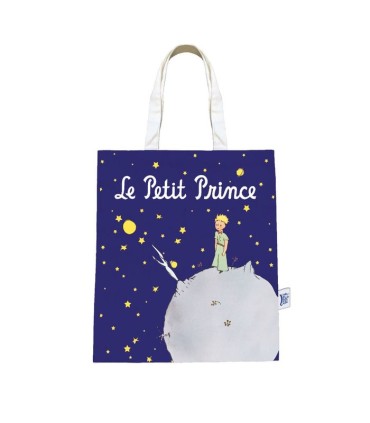 BOLSA TELA PRINCIPITO AZUL PLANETA