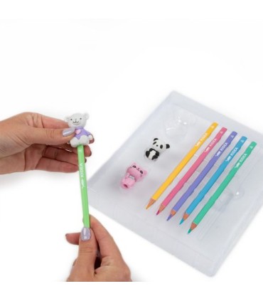 LAPICES CON MUÑEQUITOS INTERC.