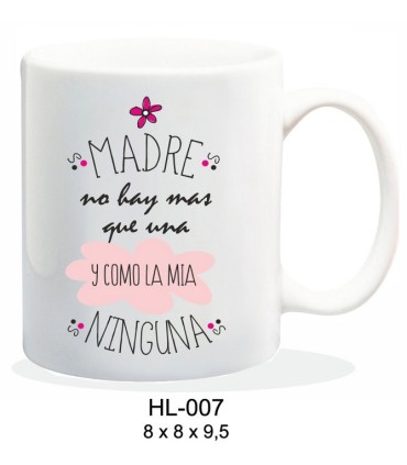 TAZA MADRE NO HAY MAS...