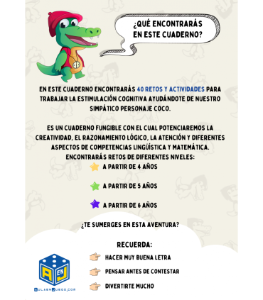 CUADERNO ESTIMULACION COGNITIVA +4 ATOMO