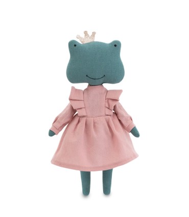 FIONA LA RANA VESTIDO ROSA ORANGE TOYS